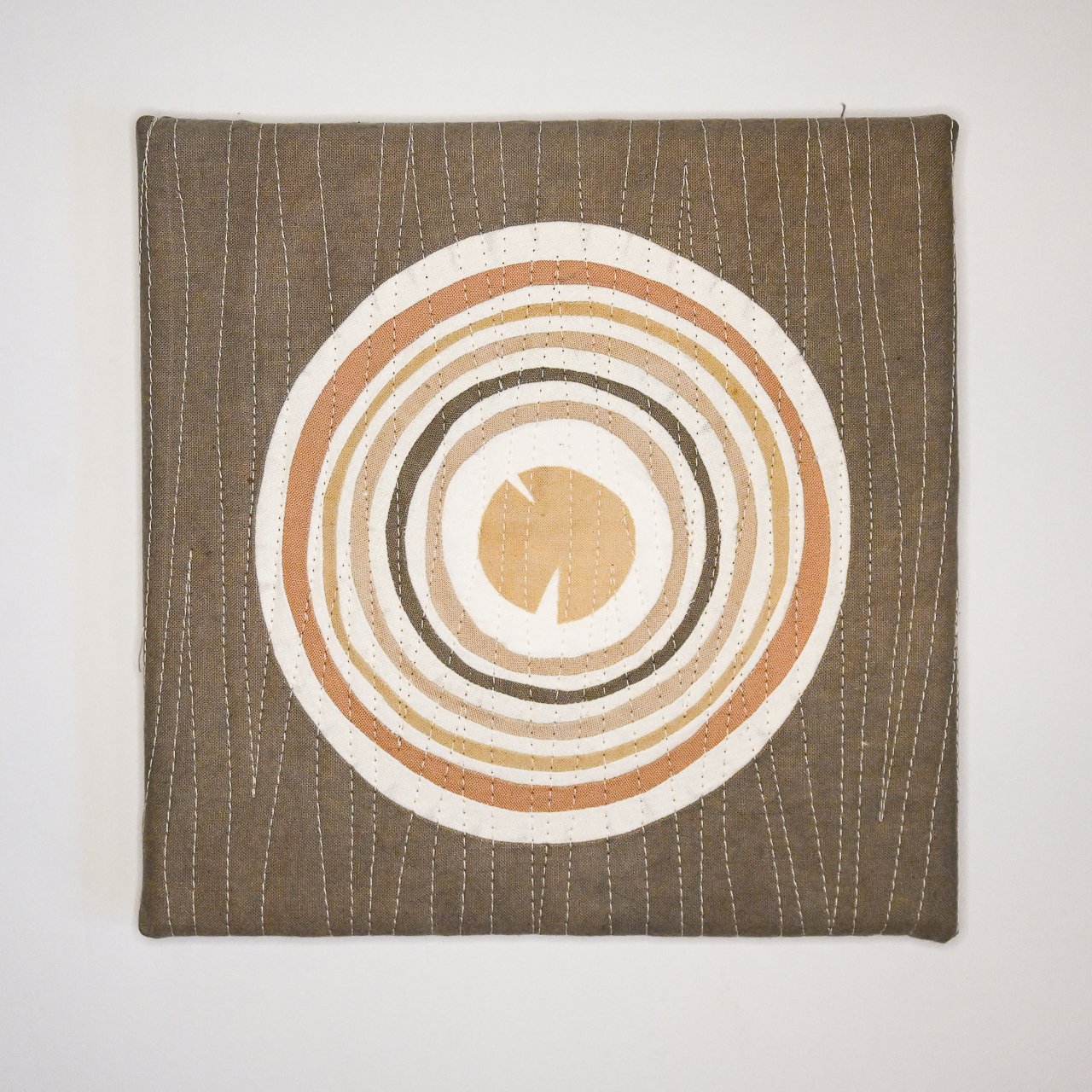 Tree Ring 8" x 8" Mini Wall Hanging