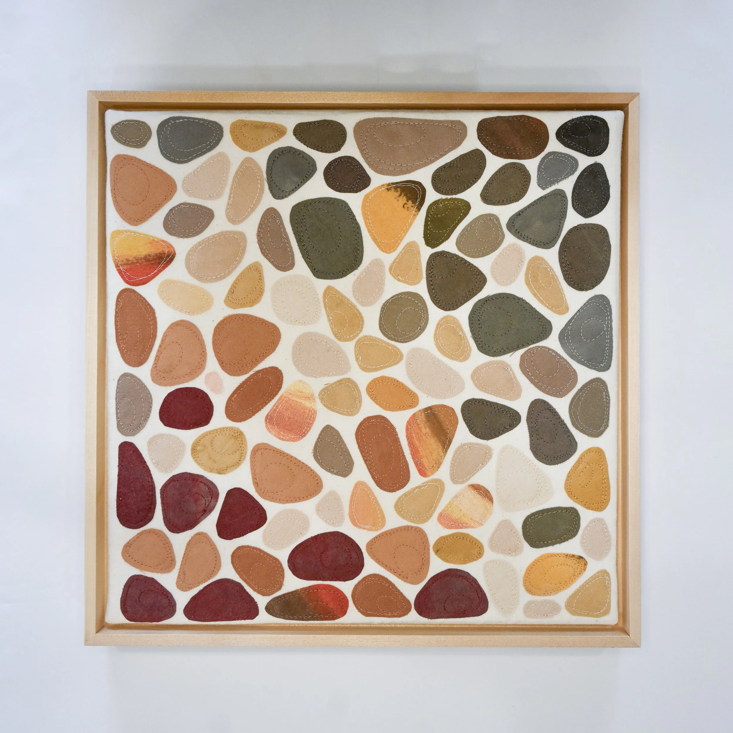 Sea Stones 12" x 12" 01