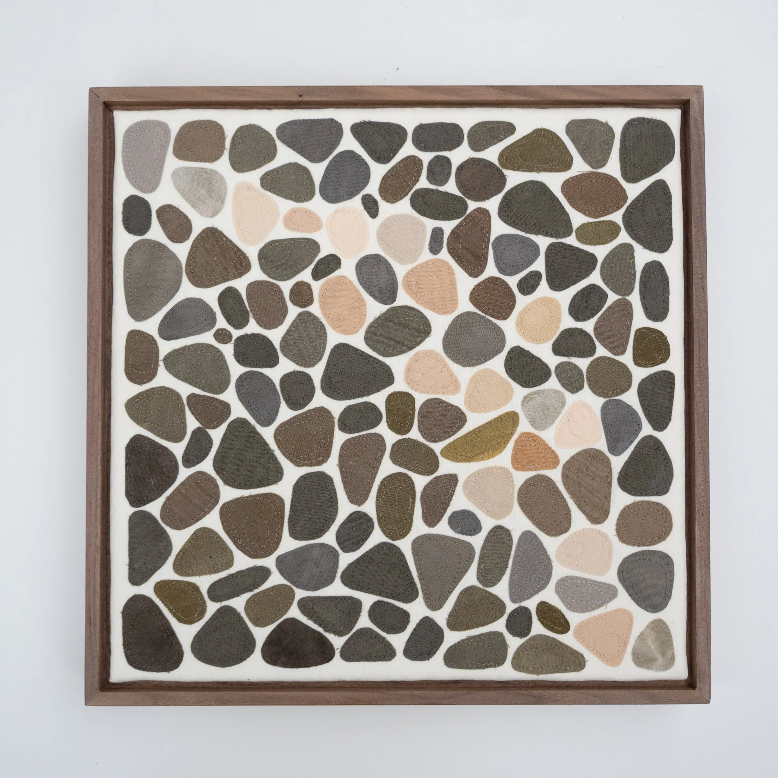 River Rocks 12" x 12" Wall Hanging 19