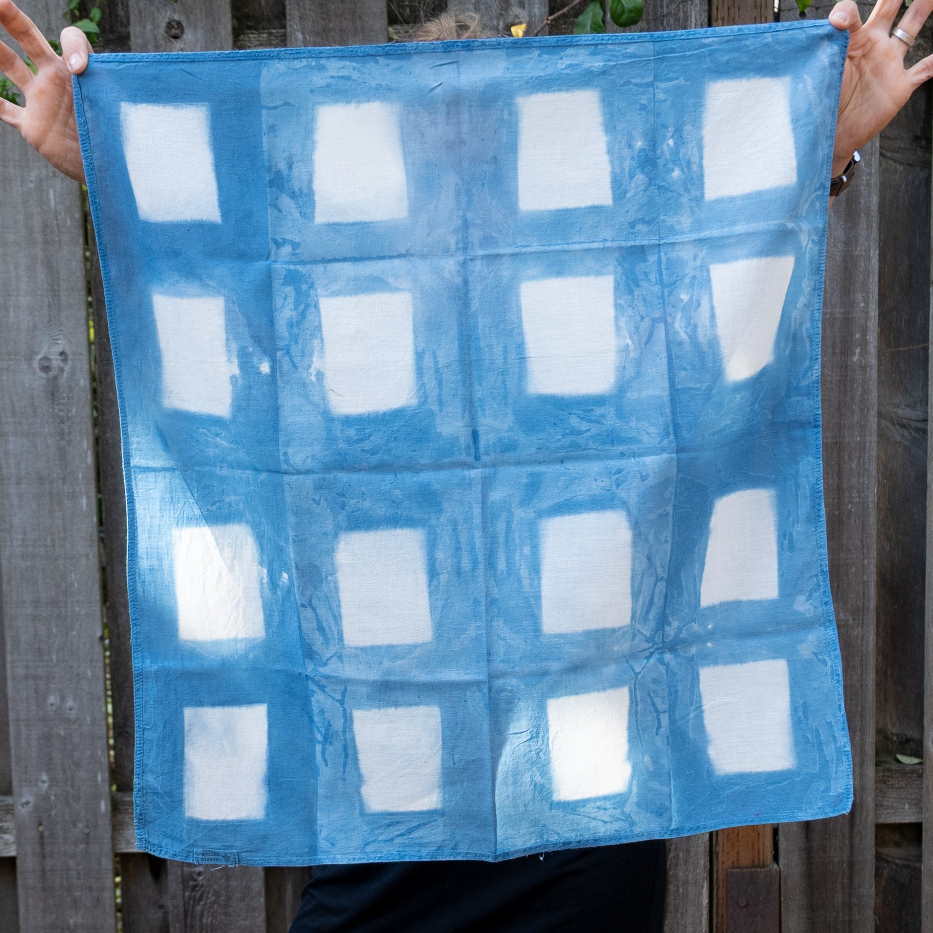 Shibori Organic Cotton Bandana 05