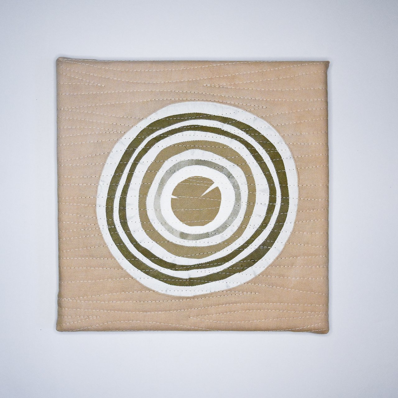 Tree Ring 8" x 8" Mini Wall Hanging