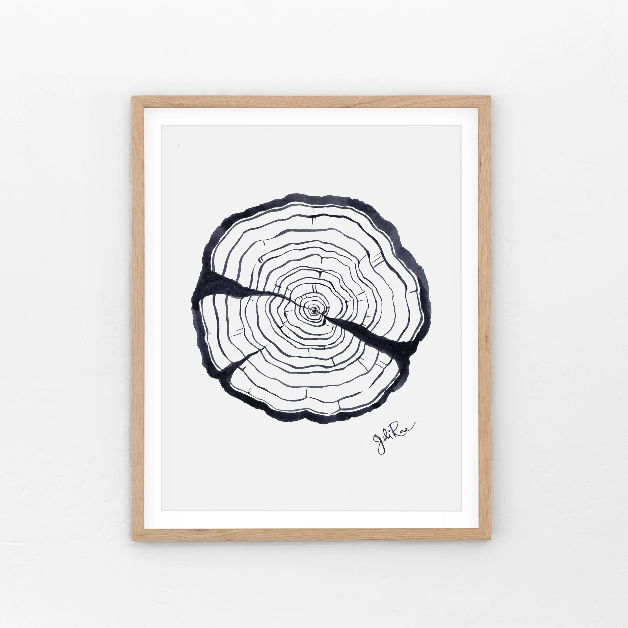 Ink Tree Ring 07