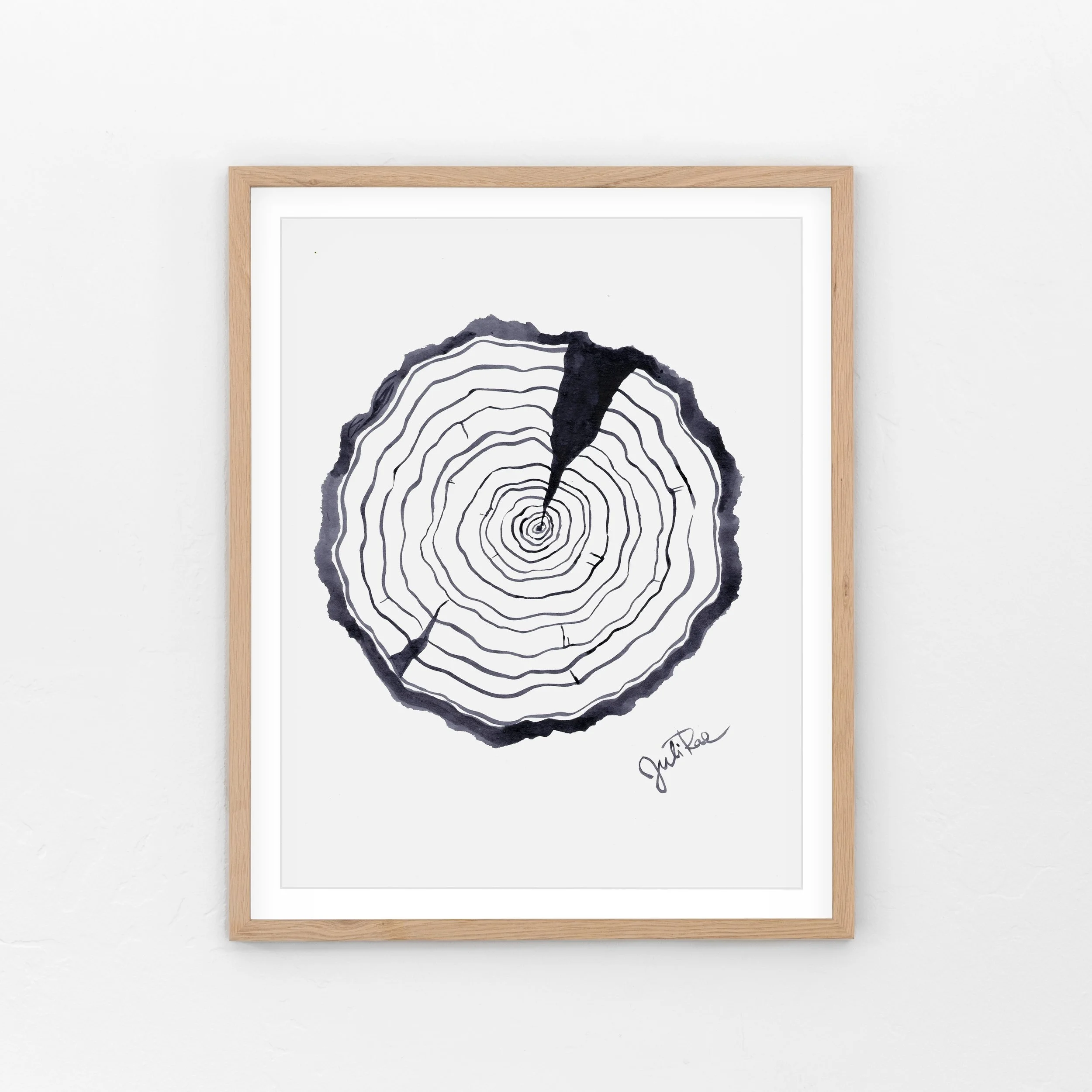 Ink Tree Ring 06
