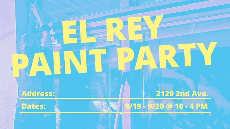 Paint Party at El Rey!