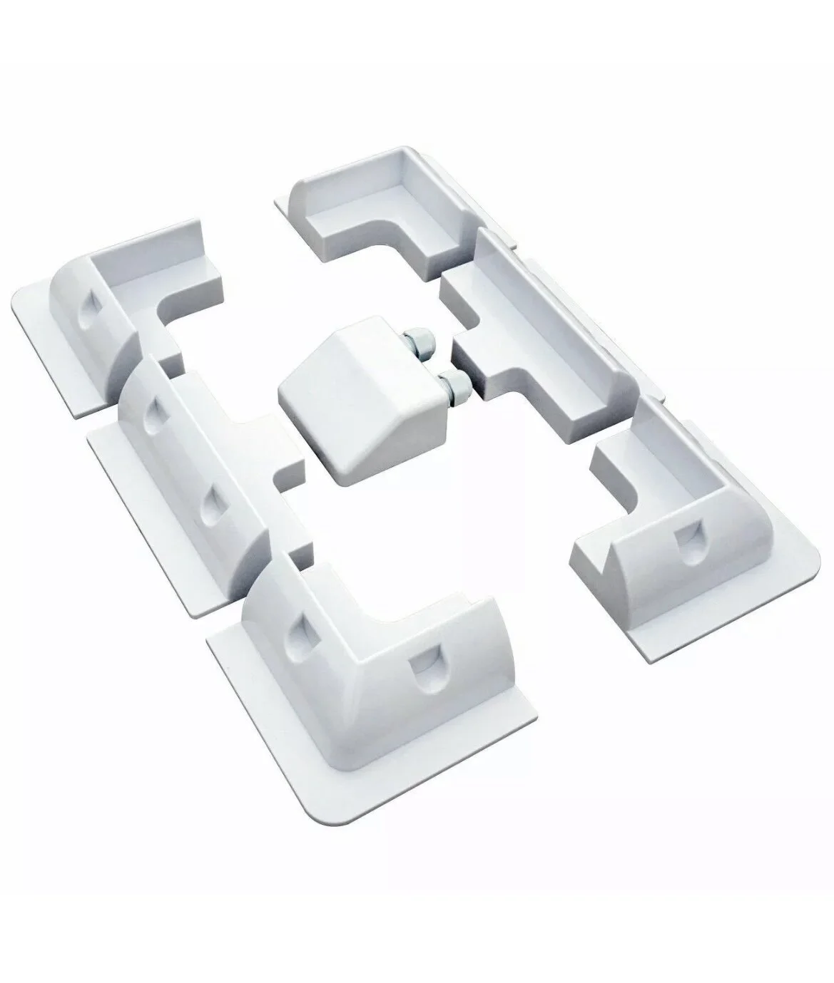 Mounting Brackets and Gland Box (WHITE)