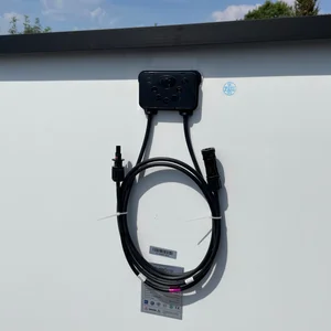 12V 200W Fixed Solar Panel Black Frame Camping Power Battery Charging