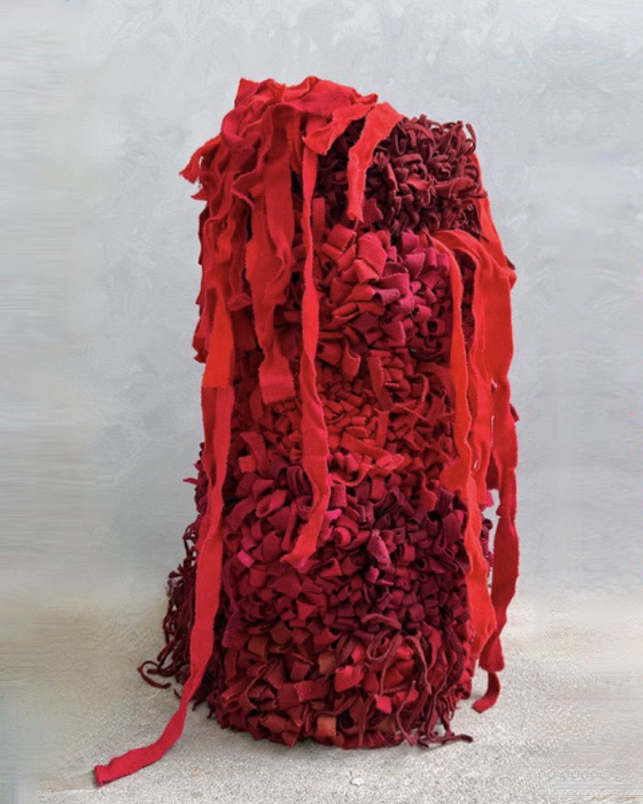 In Cold Blood | 15" x 24" | fiber sculpture