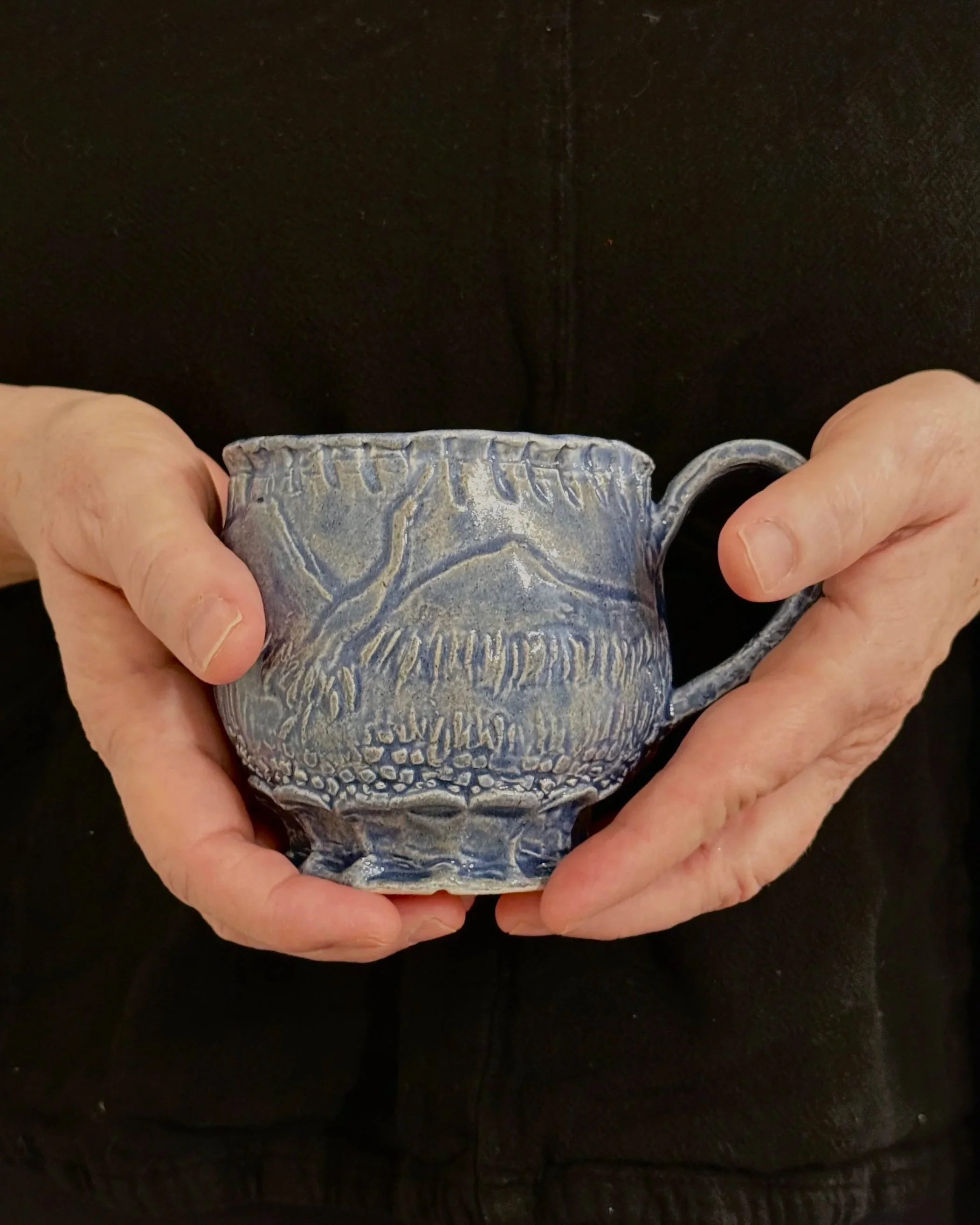 Mug with Blue Heron