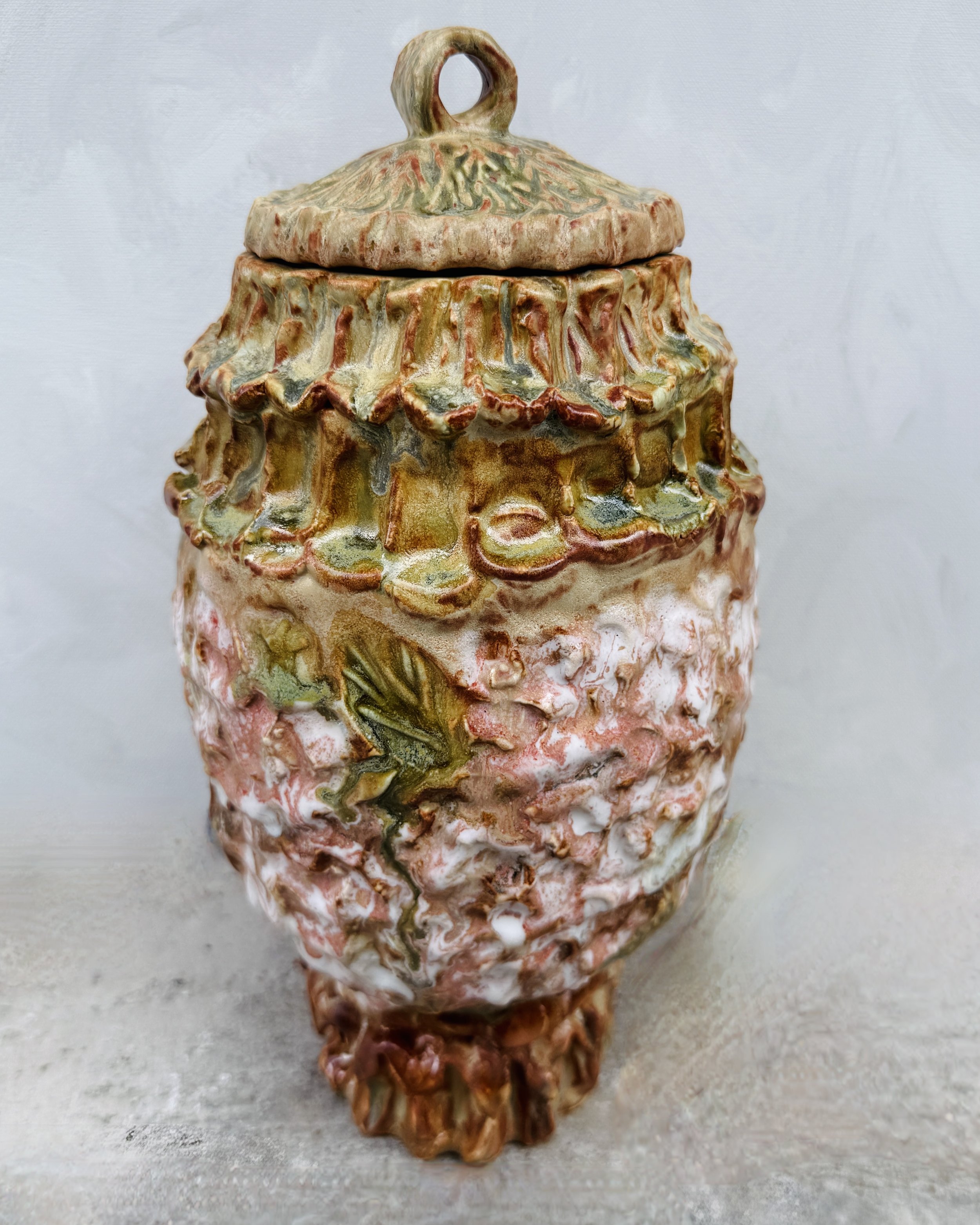 Cherry Blossom Ginger Jar