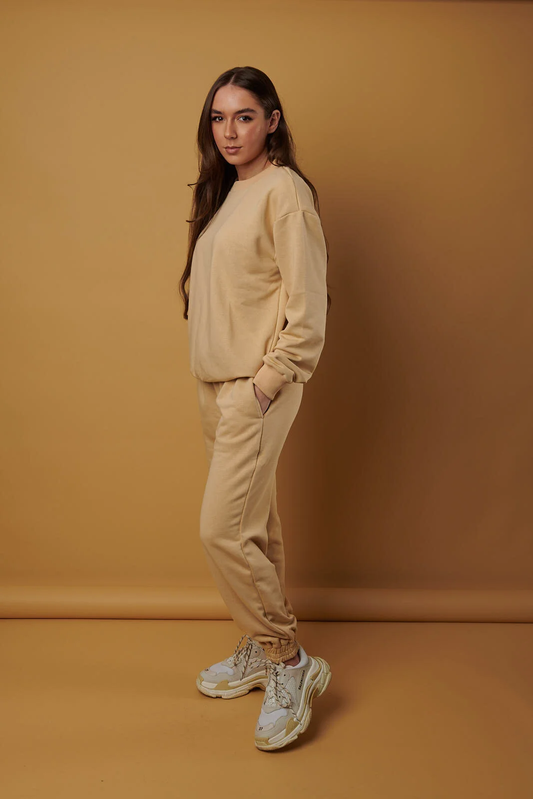 nude nike tracksuit