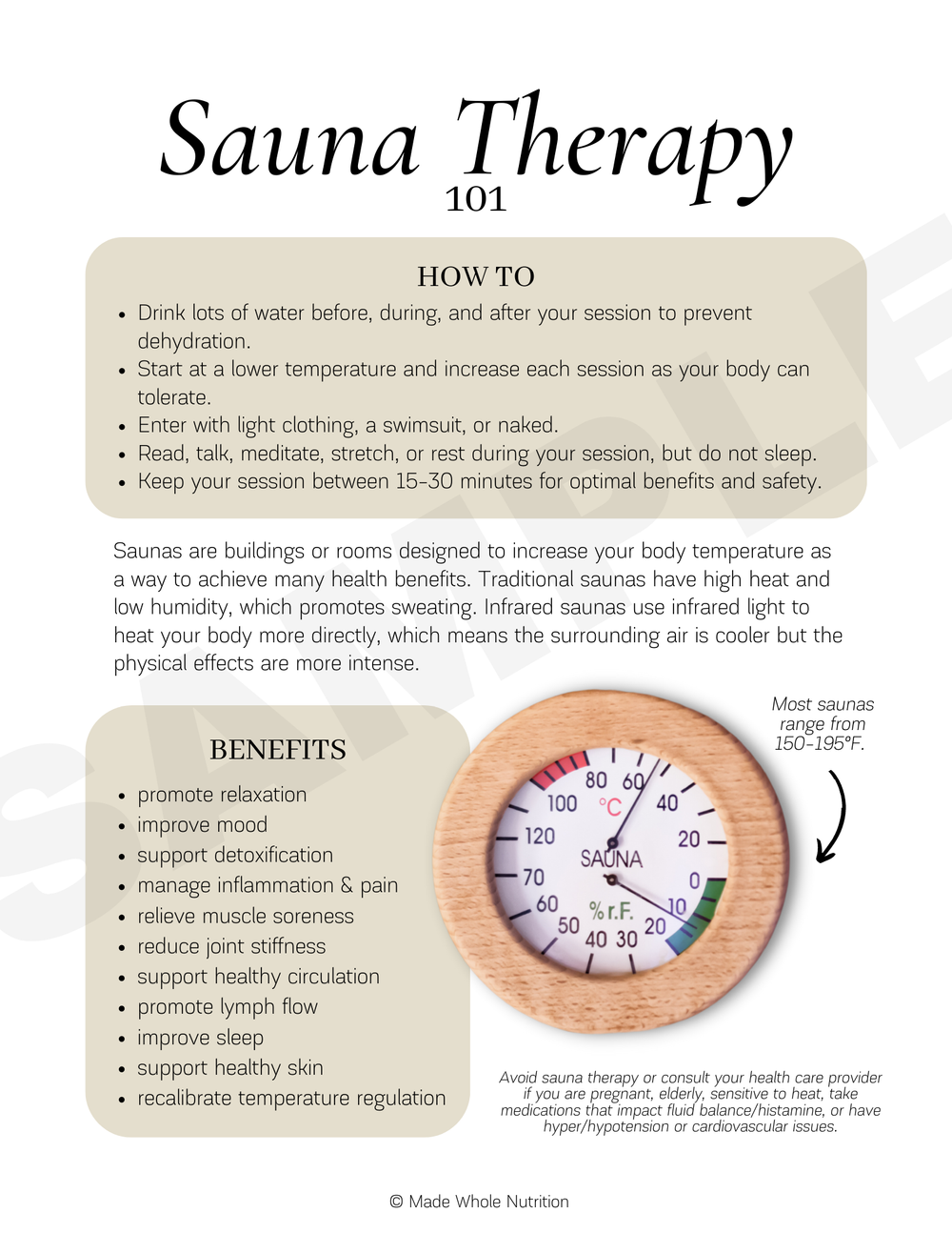 Lymphatic Health Handout — Functional Health Research + Resources