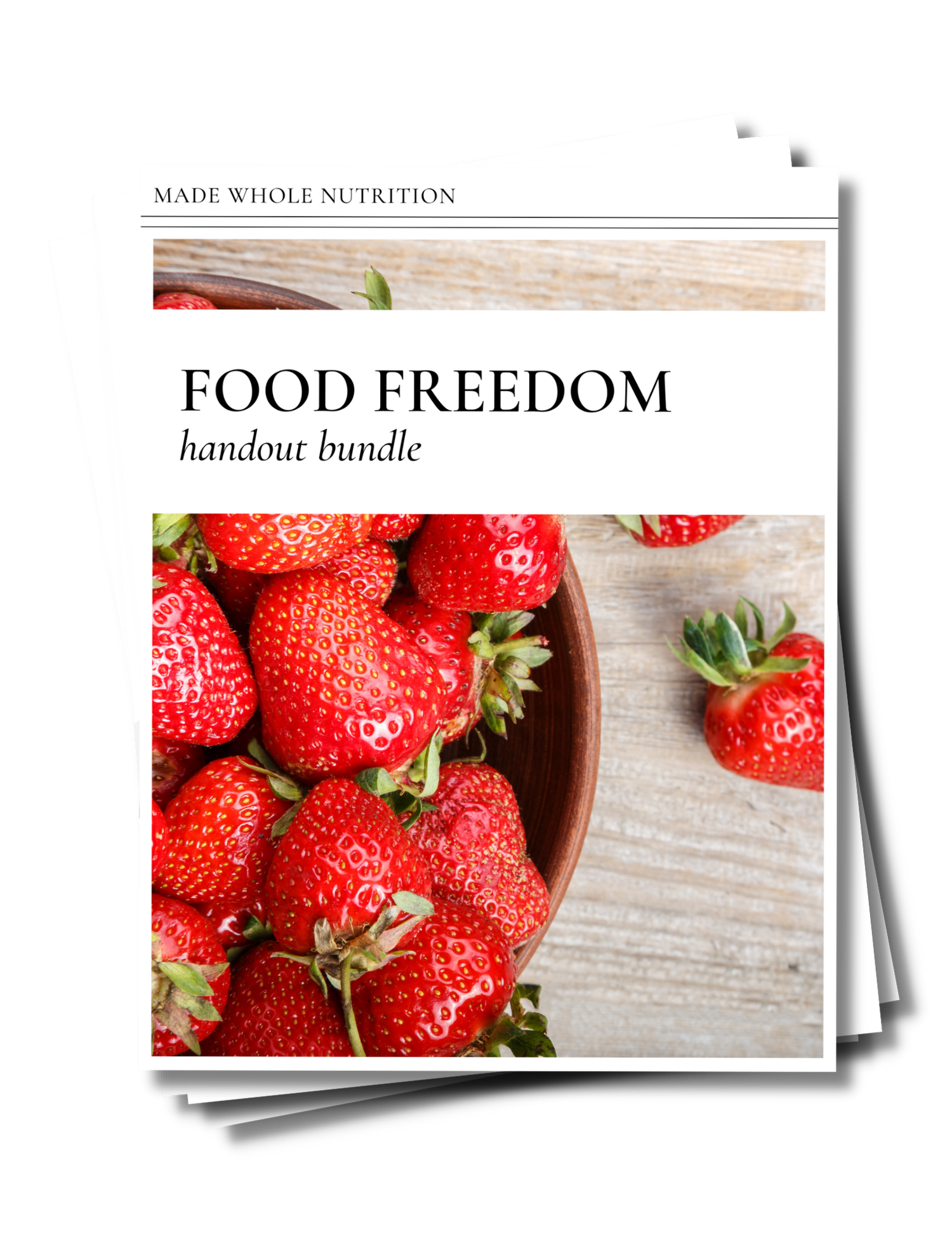 Eft tapping handout functional health research resources made