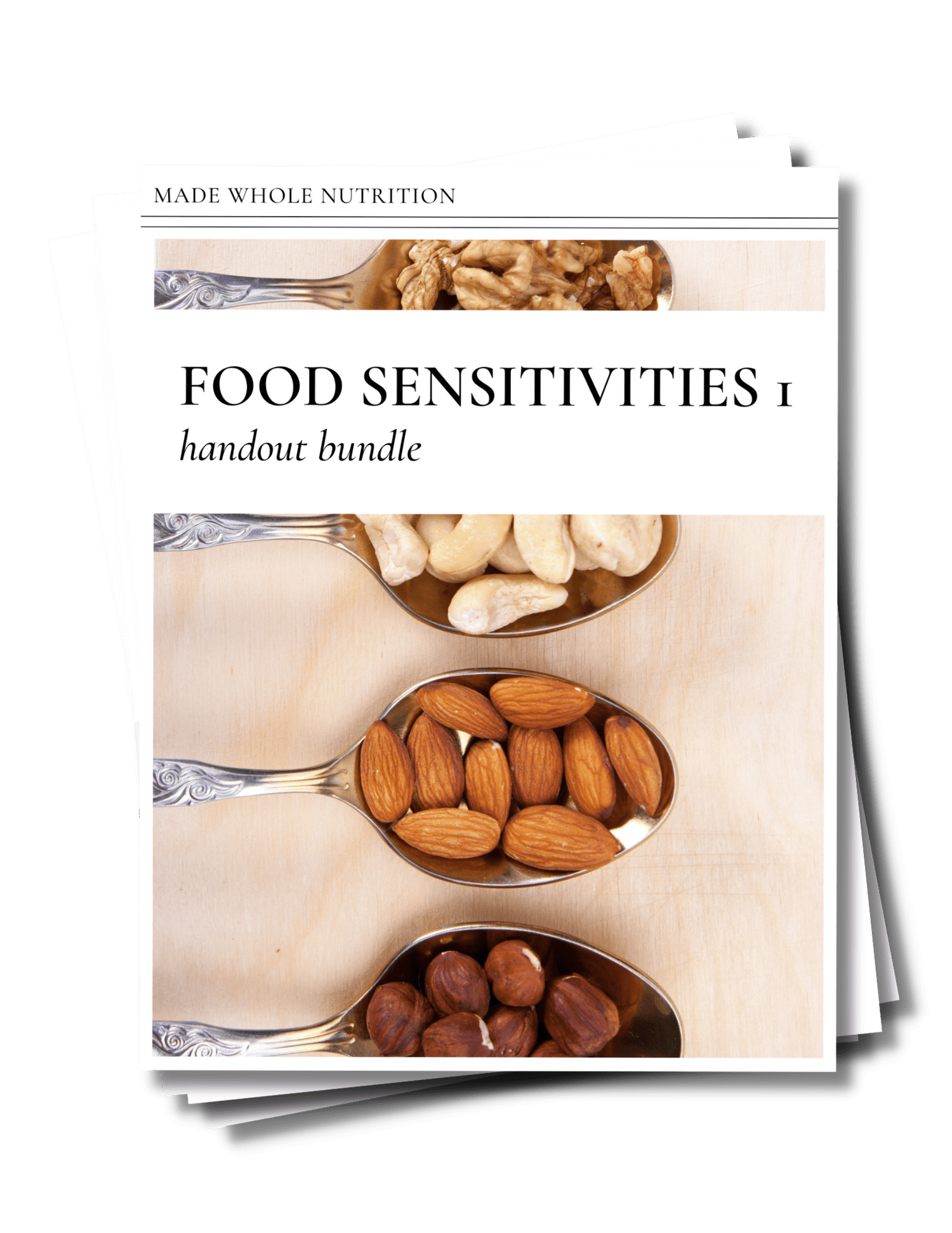 Food Sensitivities 1 (handout bundle) — Functional Health Research