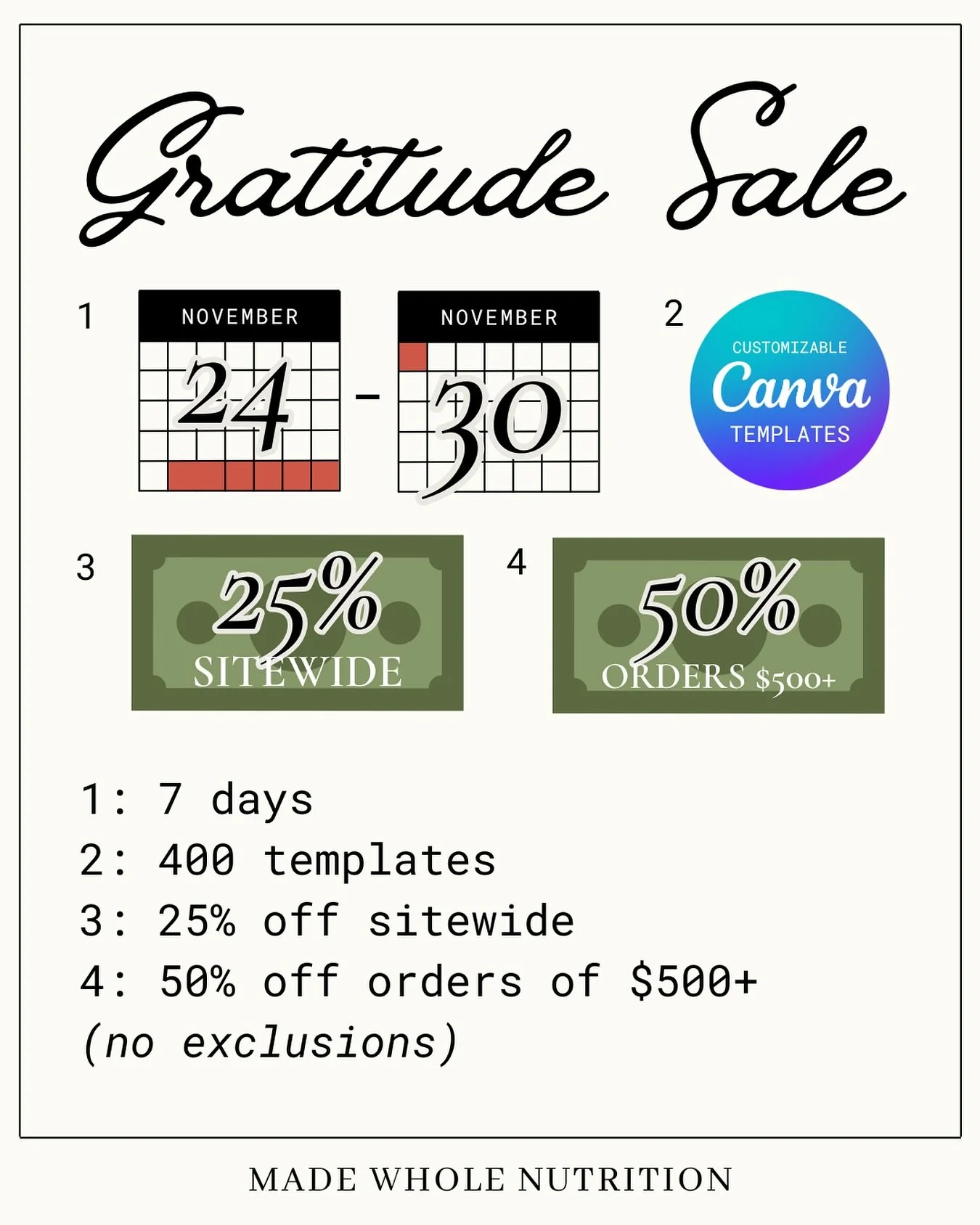 It&rsquo;s time for the best sale of the year!
.
Discounts auto-applied at checkout, ends 11.30.25 @11:59pm