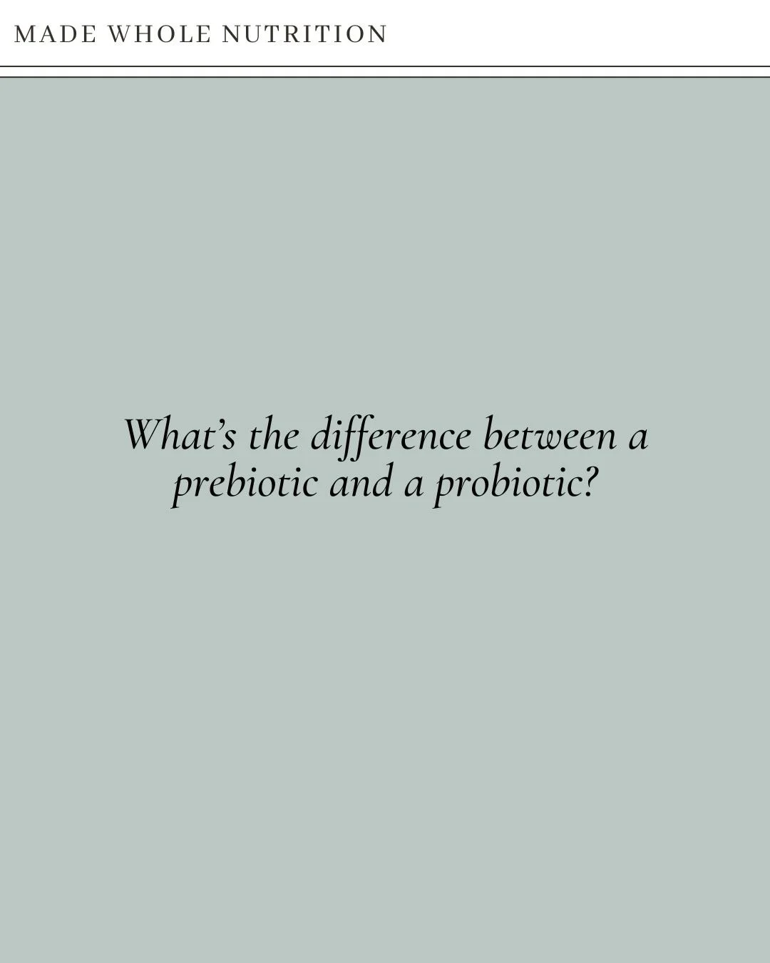 #prebiotics #probiotics #postbiotics #guthealth #fxmed