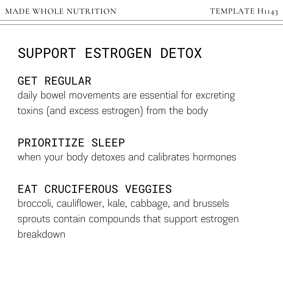 ESTROGEN BALANCE 101 a functional approach to estrogen dominance — Functional Health Research
