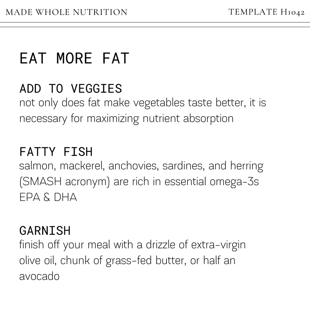 DIETARY FATS which are friends and which are foes? — Functional Health