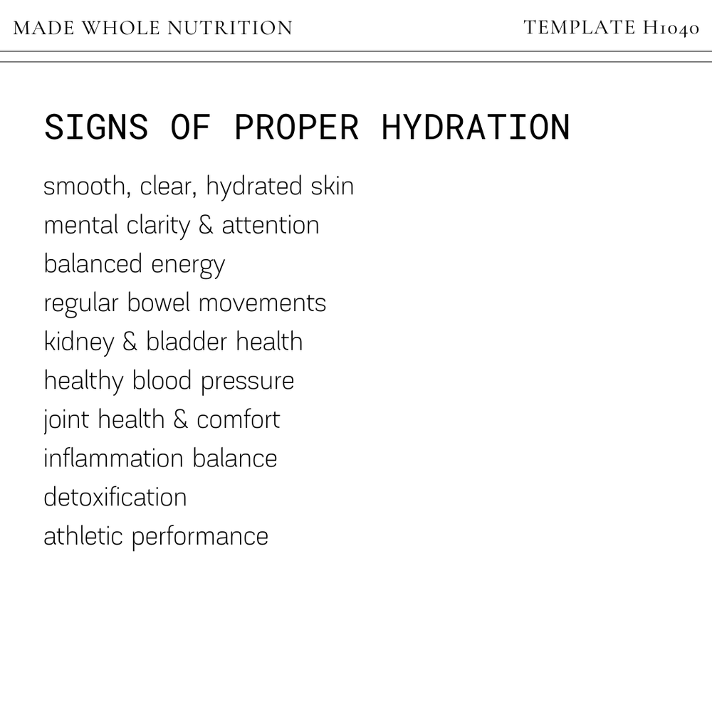 3 Easy Ways to Boost HYDRATION — Functional Health Research + Resources