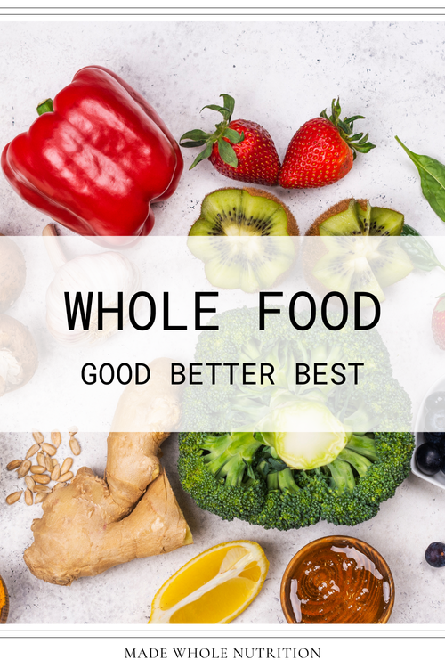 WHOLE FOOD: good, better, and best — Functional Health Research ...