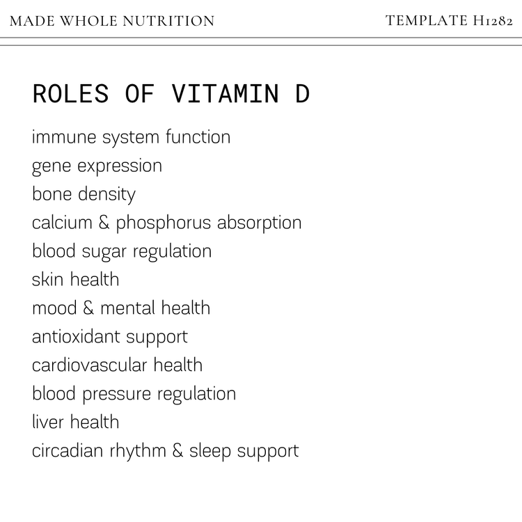 Should I supplement vitamin D? — Functional Health Research + Resources