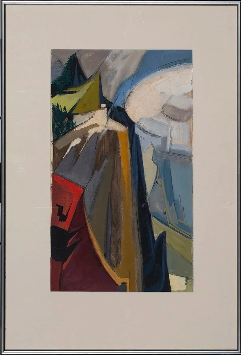 2663-Rare-Ben-Norris-Pali-Study-Paintings-Hawaii-Art-Blackburn-1.jpg