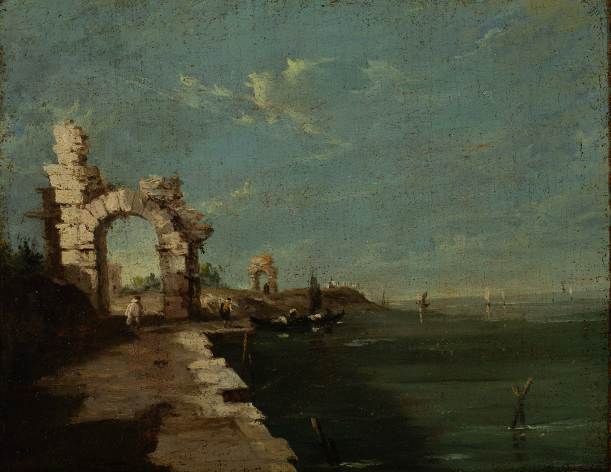 Francesco Guardi's Capriccio with Ruins