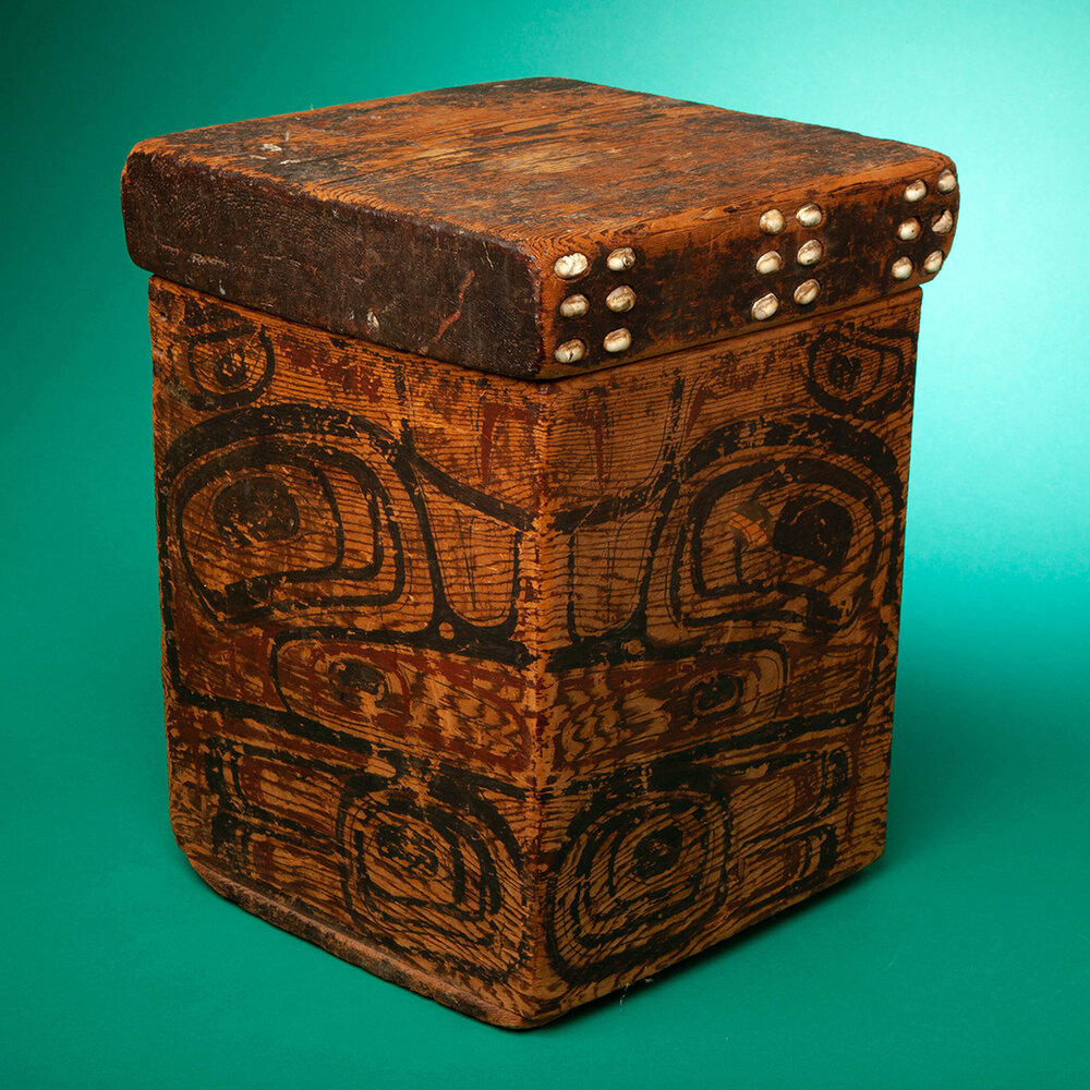 Tlingit Shamans Bentwood Storage Box — Art Blackburn