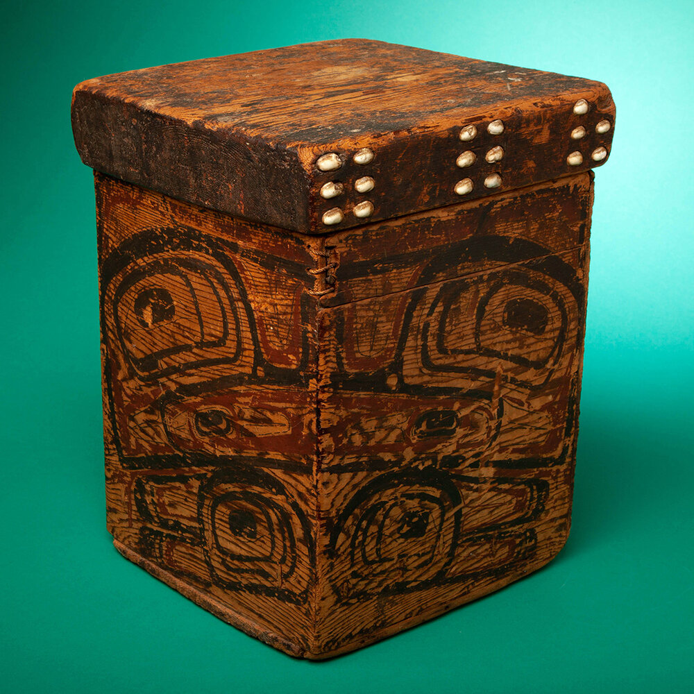 Tlingit Shamans Bentwood Storage Box — Art Blackburn