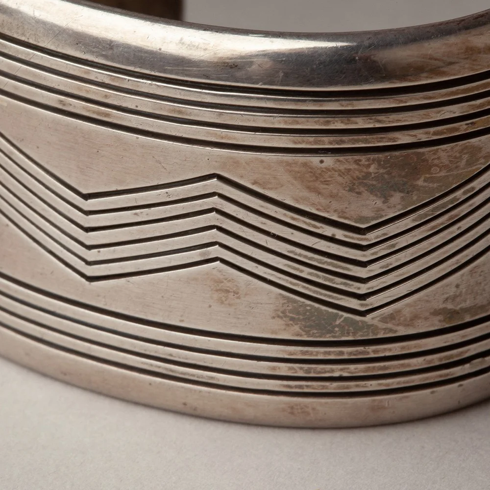 Rare Thomas Curtis Sr. Navajo Bracelet — Art Blackburn