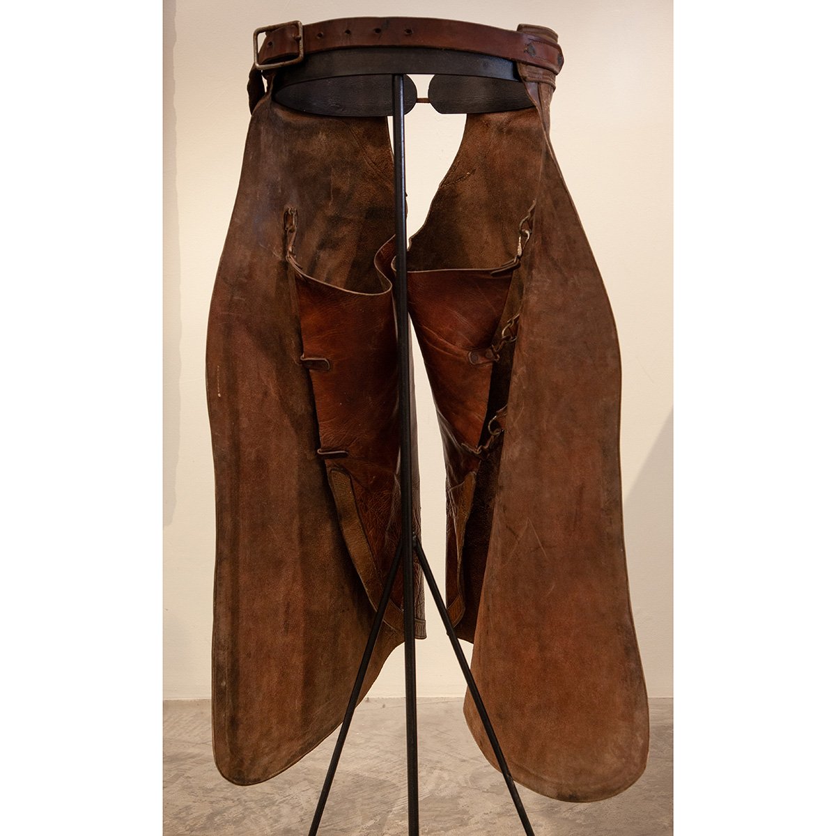 West Texas Chaps with Custom Stand - SOLD — Art Blackburn