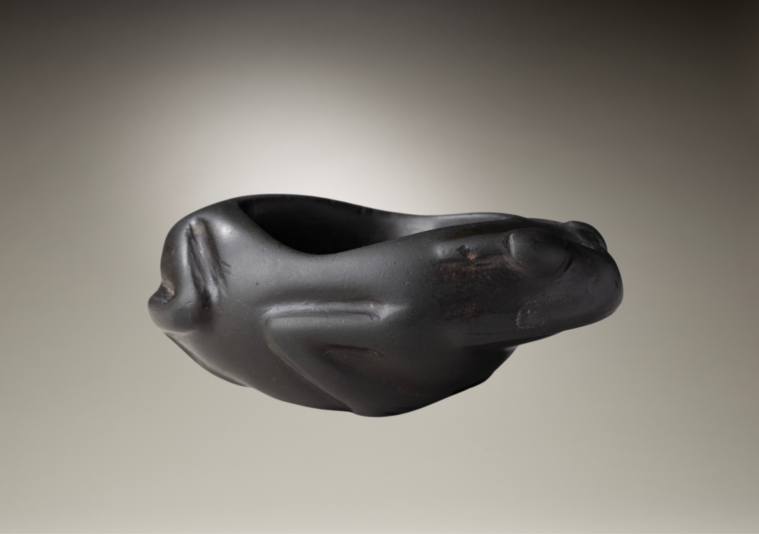 Haida Argillite Grease Bowl, Northwest Coast
