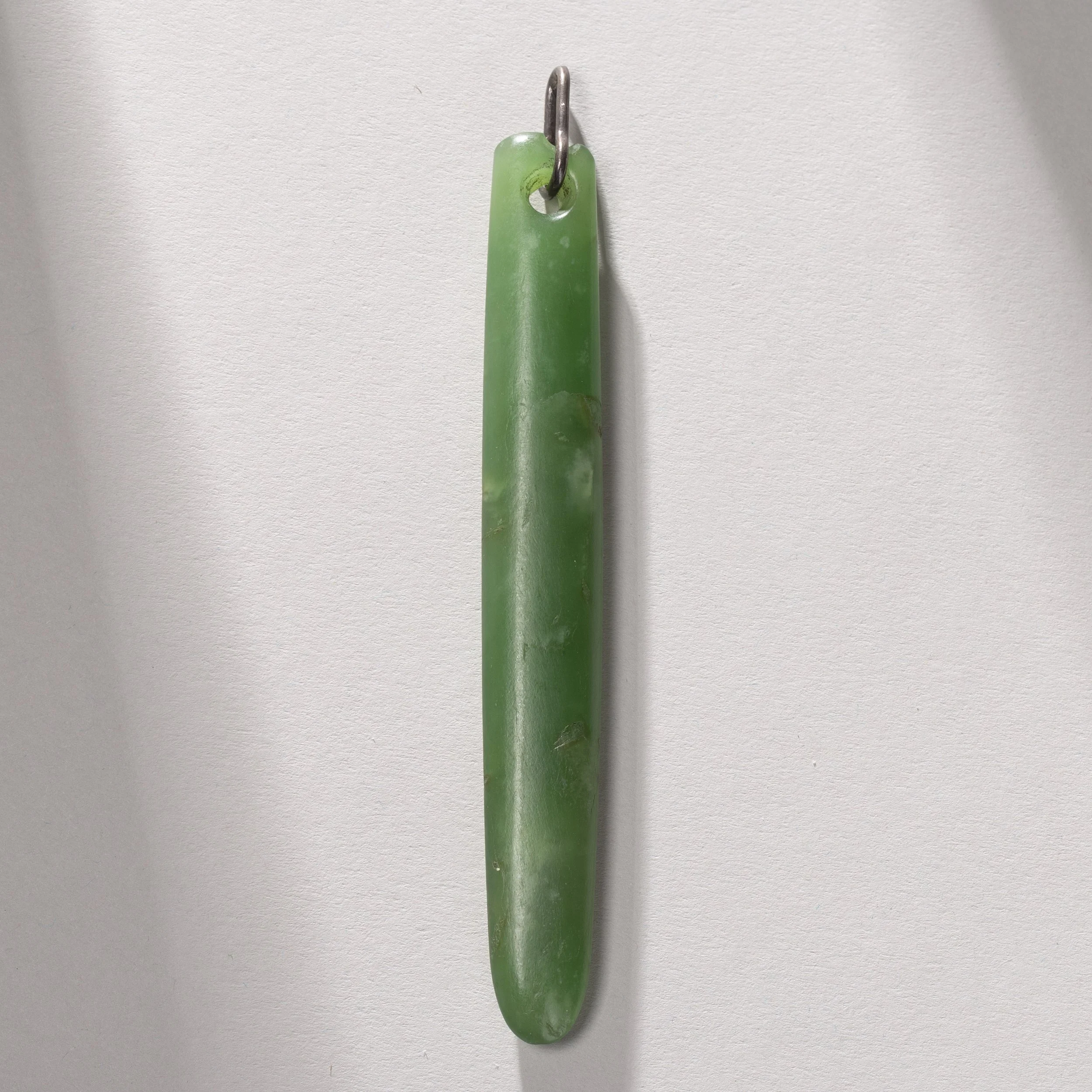 2303-Maori-Koru-Pounamu-Earring-Maori Koru Pounamu Earring-1.jpg