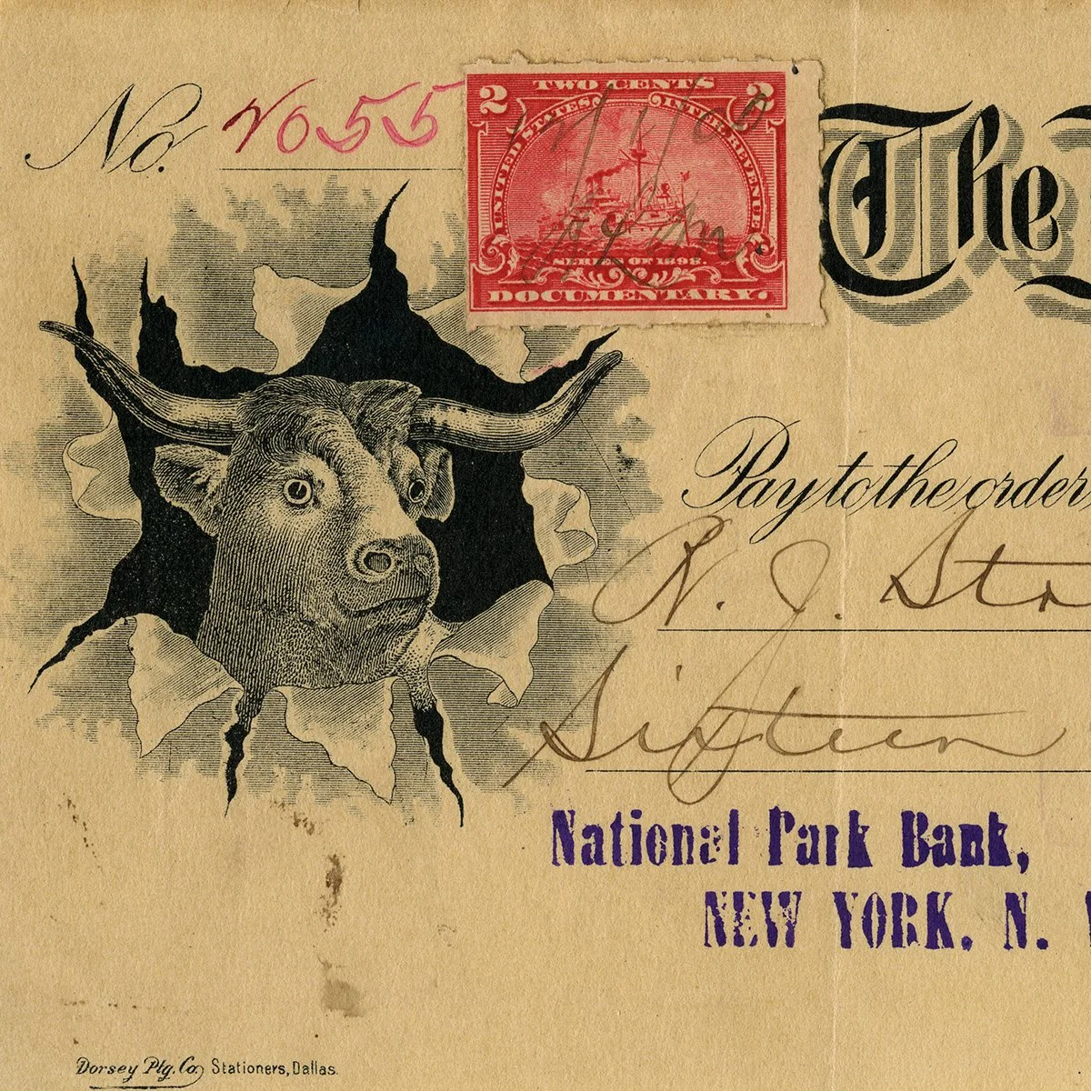 1705-First-Bank-Chico-Texas-Check-Western-Art-Blackburn-2.jpg