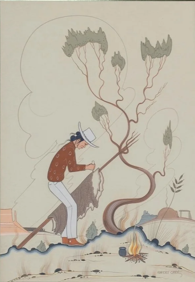 Robert Chee Painting