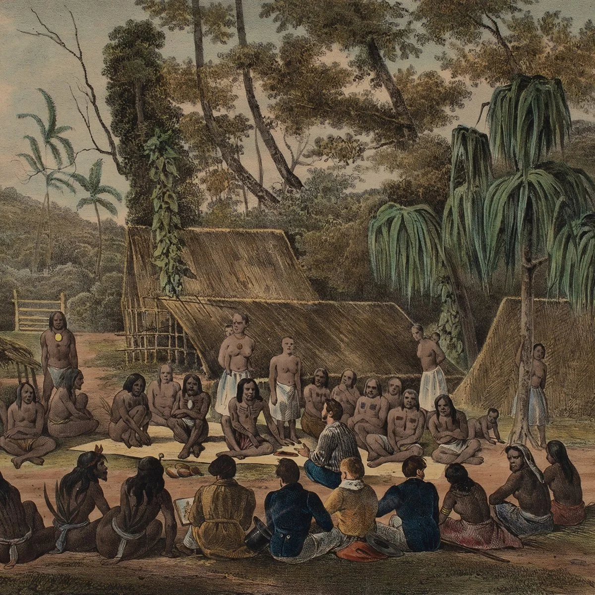 1587-Les-Chefs-De-Tikopia-oceanic-Pacific-Prints-Art-Blackburn-2.jpg