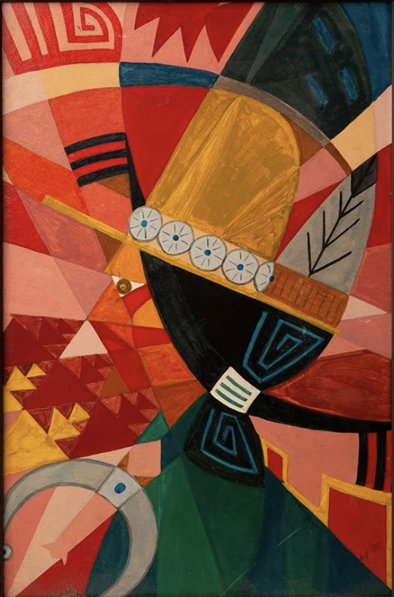 Indian Chief Painting
