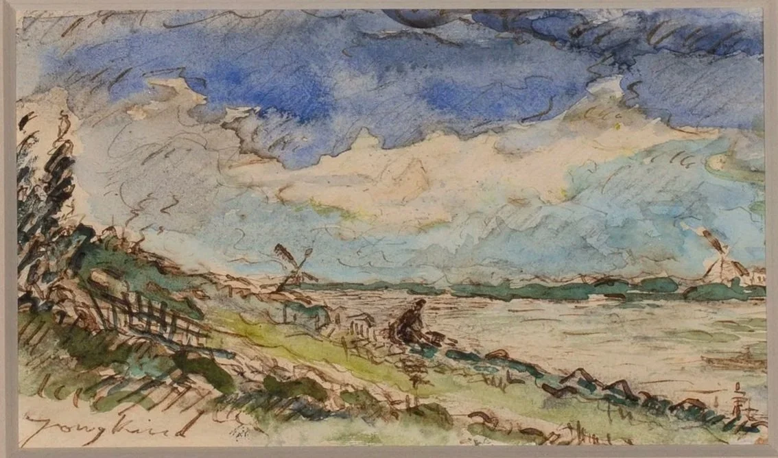 Johan Barthold Jongkind River Landscape