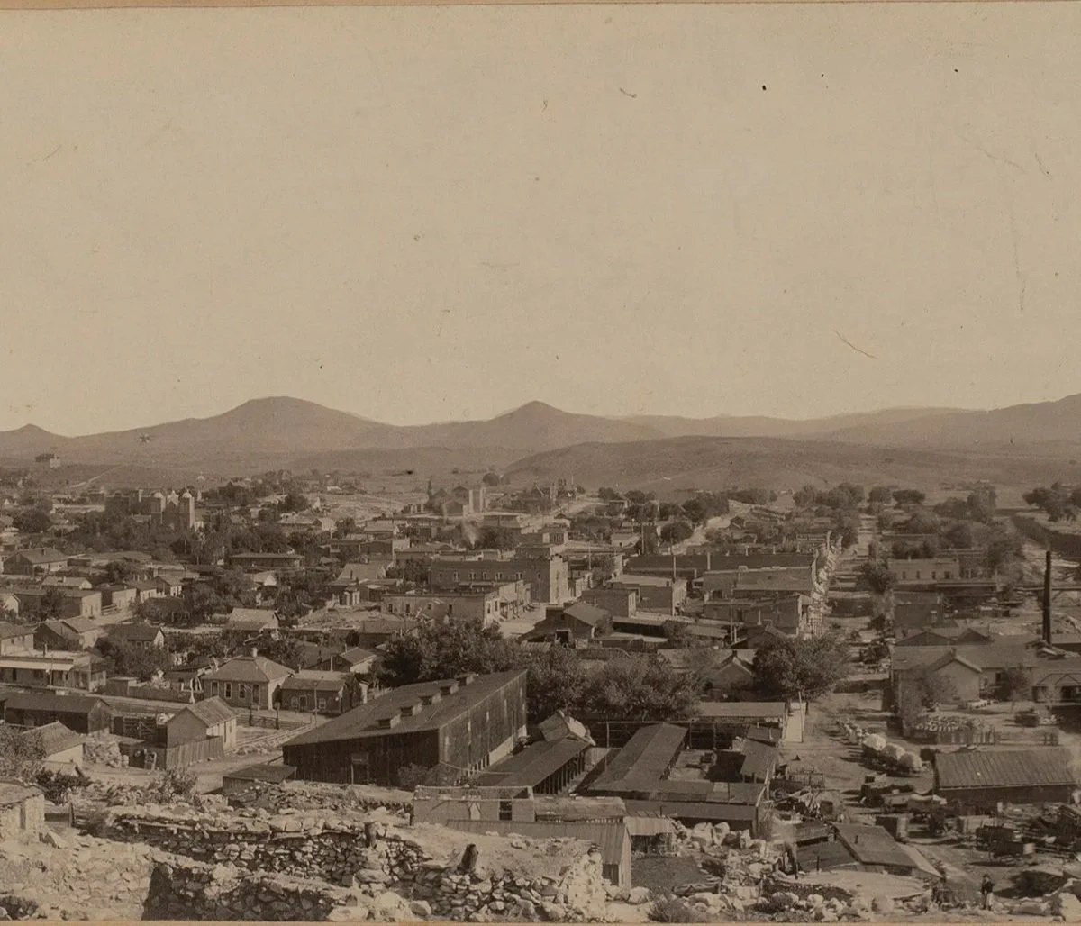 Silver City Panorama from Chihuahua Hill, New Mexico, c 1900