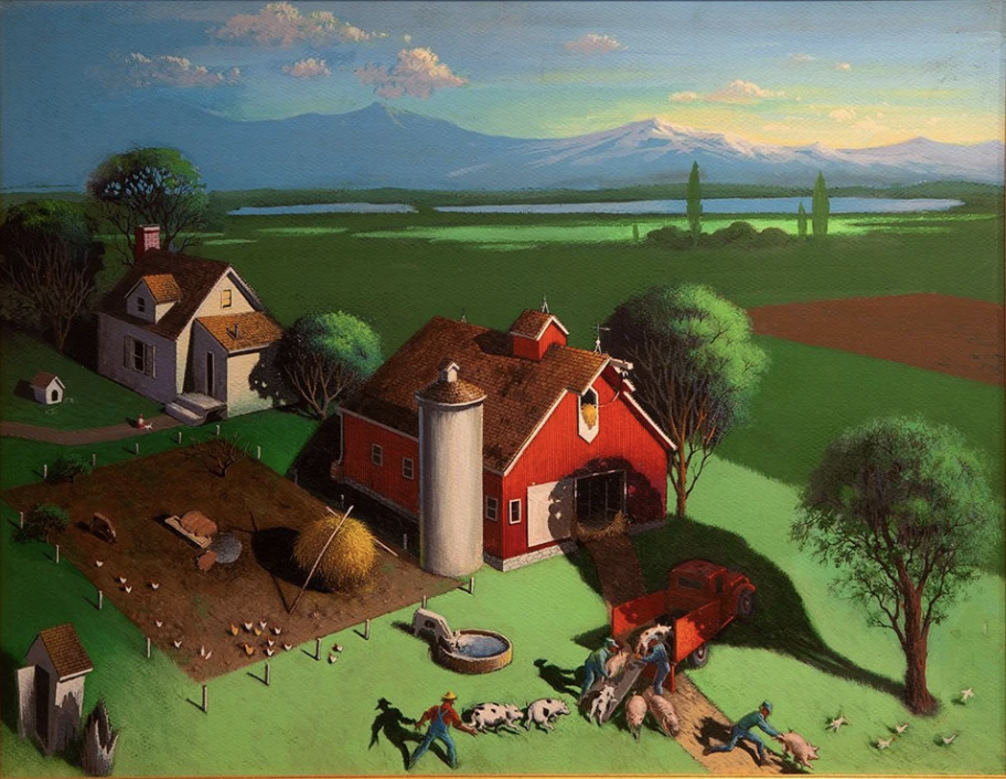 Irv Wyner "On the Farm"