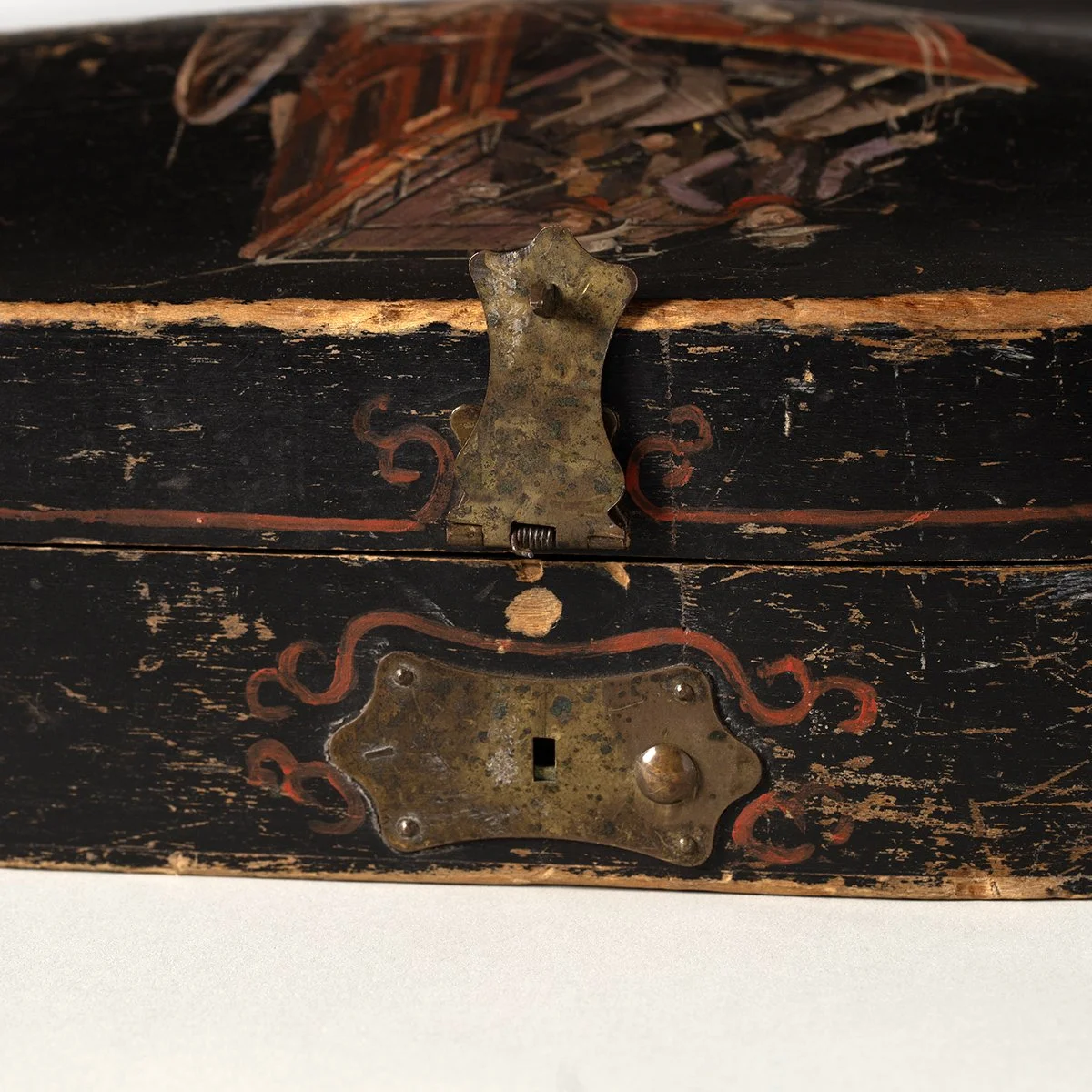 1465-Western-Folk-Art-Violin-Case-Western-Cowboy-Art-Blackburn-5.jpg