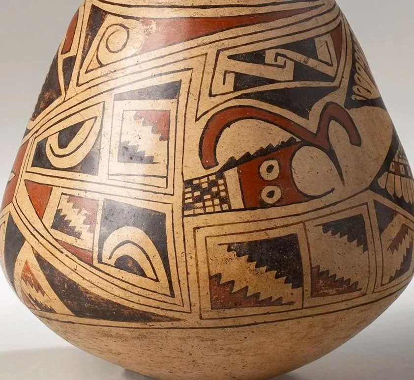 1166-Casas-Grande-Polychrome-Decorated-Olla-Pre-Historic-Pottery-Native-American-Art-Blackburn-4.jpg