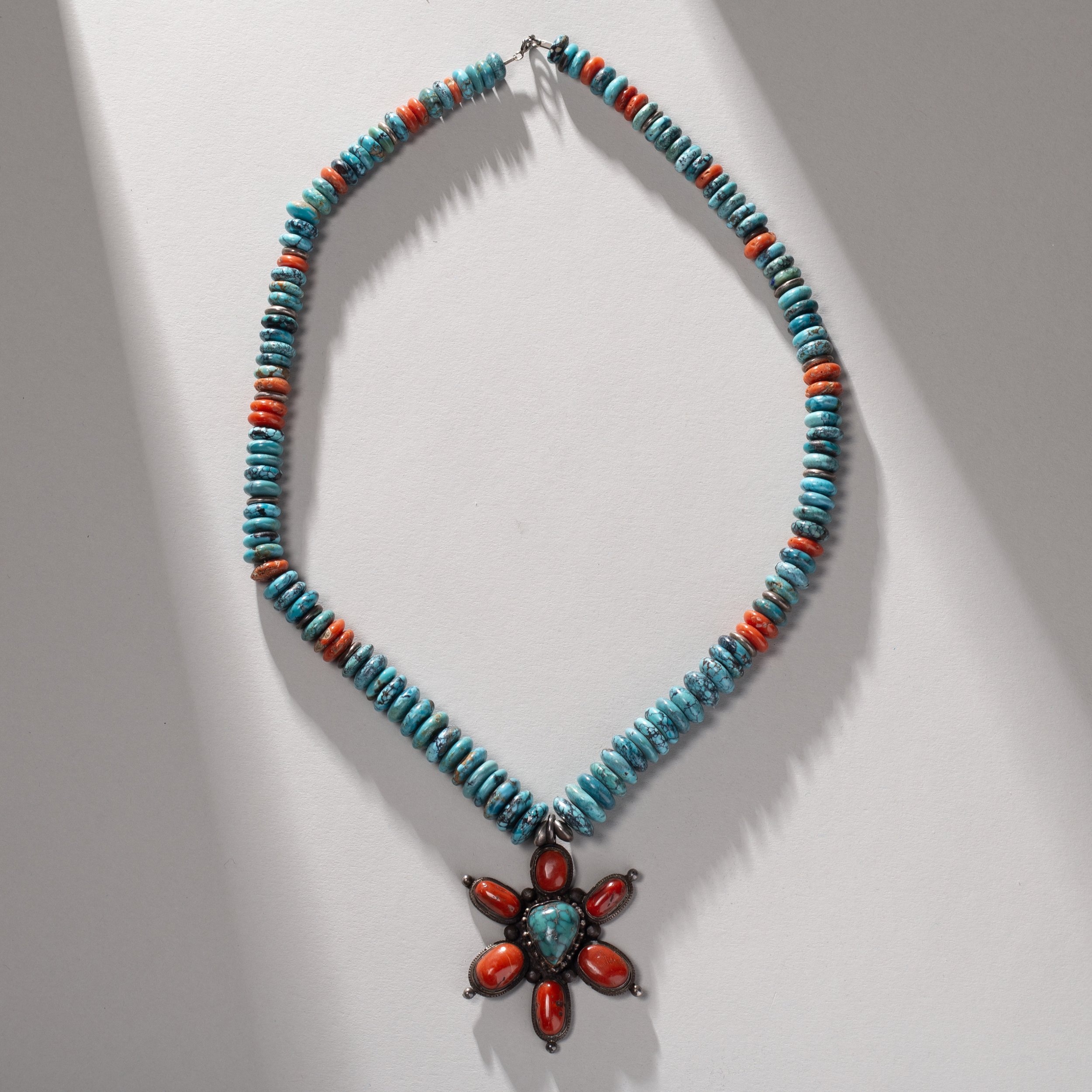 2301-Sterling-Turquoise-Coral-Necklace-Pendants-Native-American-Jewelry-Art-Blackburn-1.jpg