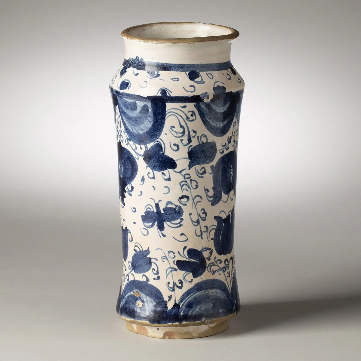 2592-Spanish-Blue-White-Albarelli-Apothecary-Jar-C uriosities-New Mexico-Art-Blackburn-5.jpg (Copy)