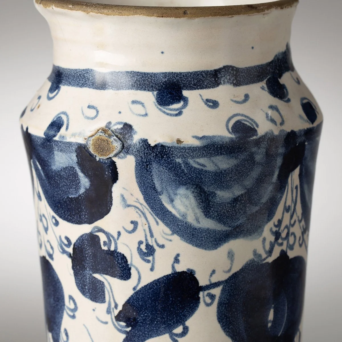 2592-Spanish-Blue-White-Albarelli-Apothecary-Jar-C uriosities-New Mexico-Art-Blackburn-2.jpg (Copy)