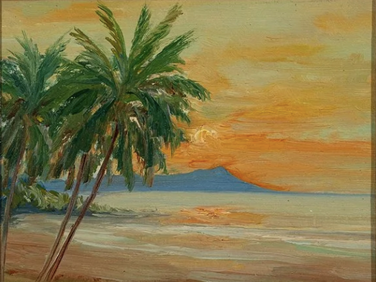 Don F. Palmerton Hawaii Painting