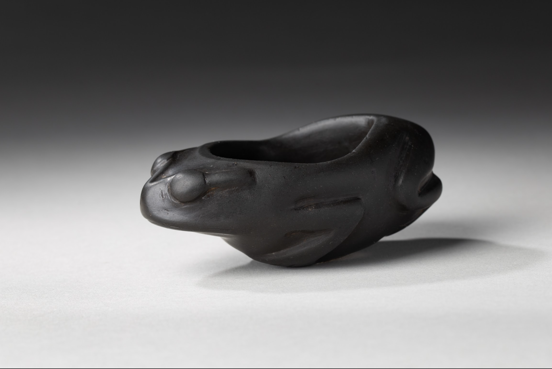 Haida Argillite Grease Bowl, Northwest Coast