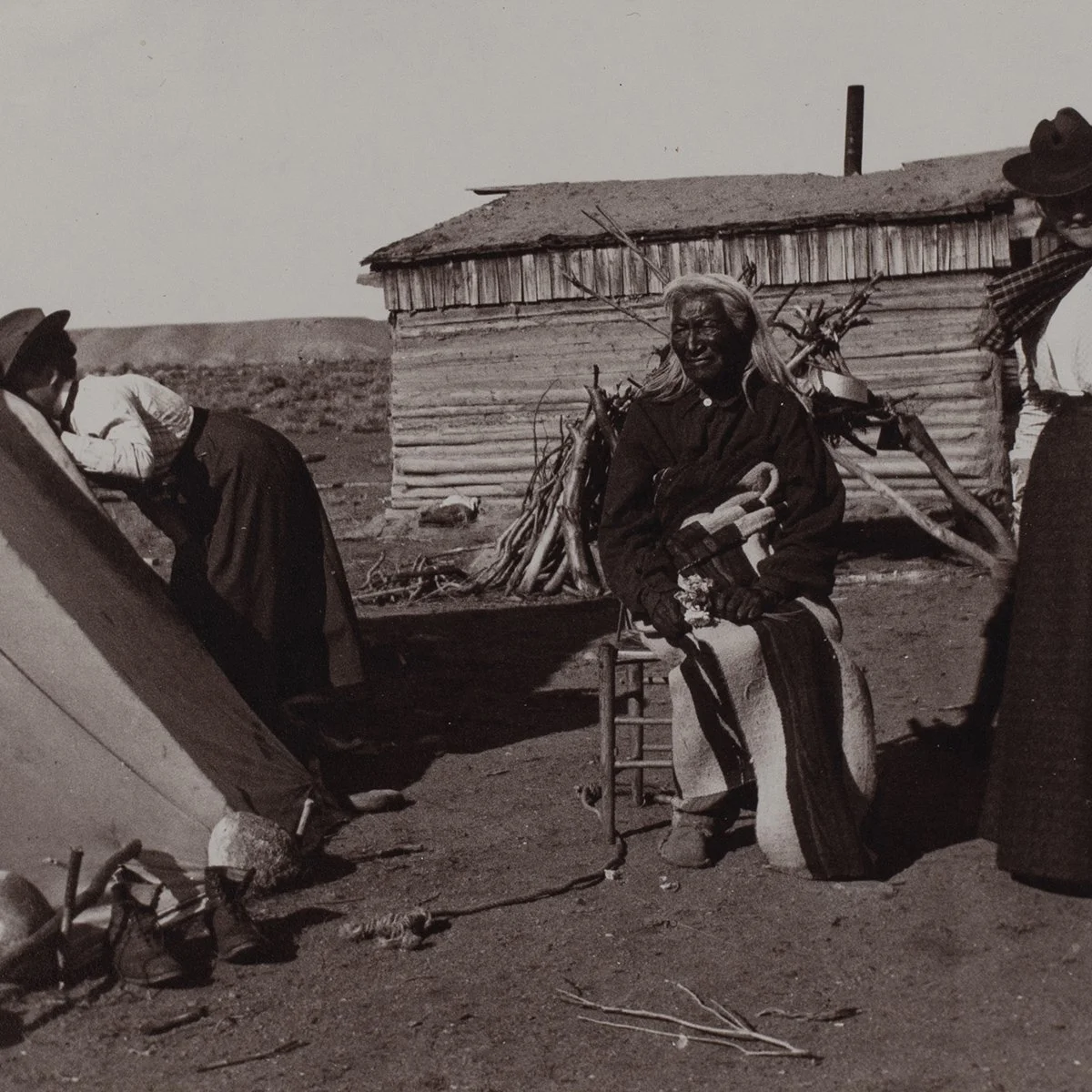 2452-Black-Foot-Chief-with-Tourists-Native-American-Photography-Art-Blackburn-2.jpg (Copy)