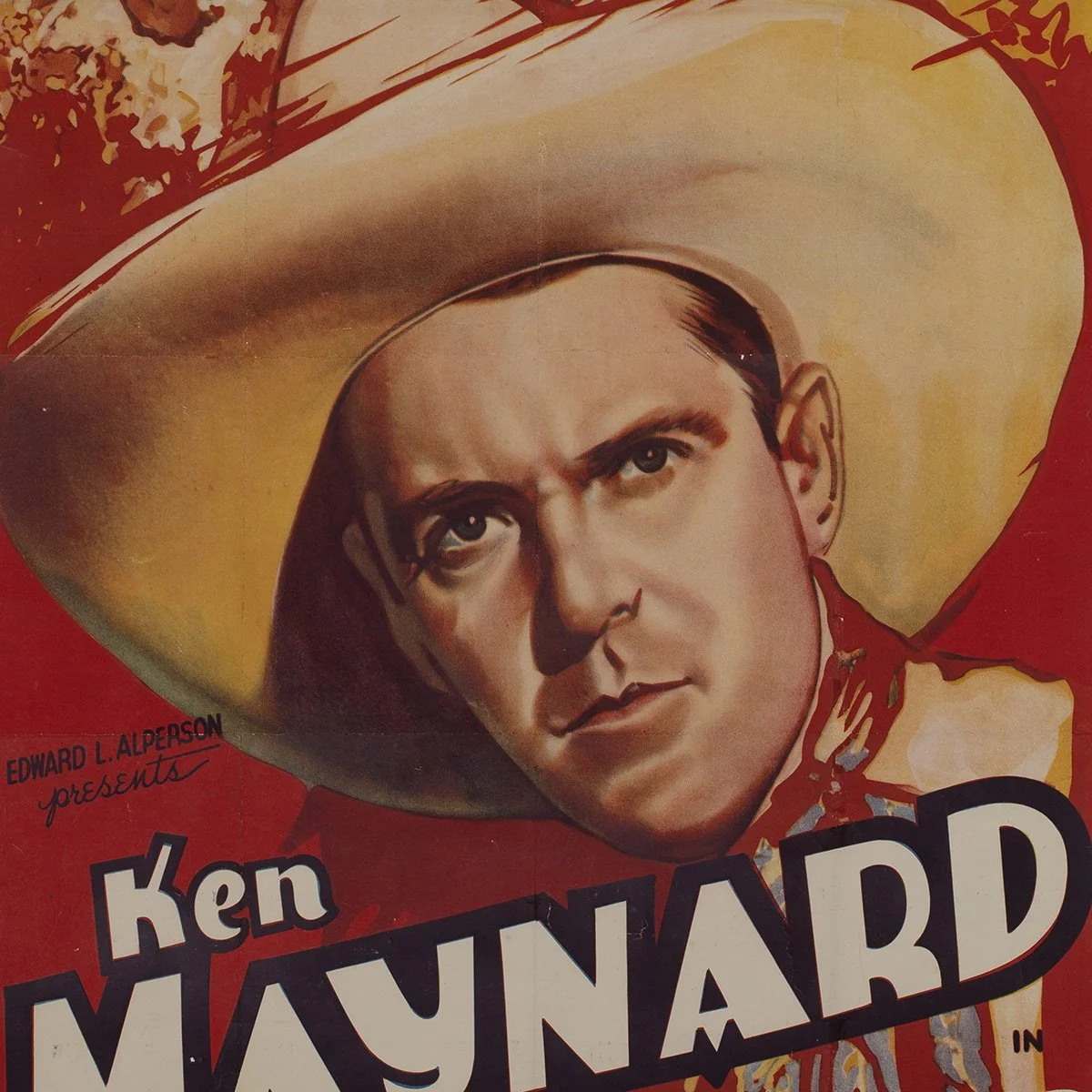 2662-Ken-Maynard-Trailing-Trouble-Poster-Western-Cowboy-Art-Blackburn-2.jpg