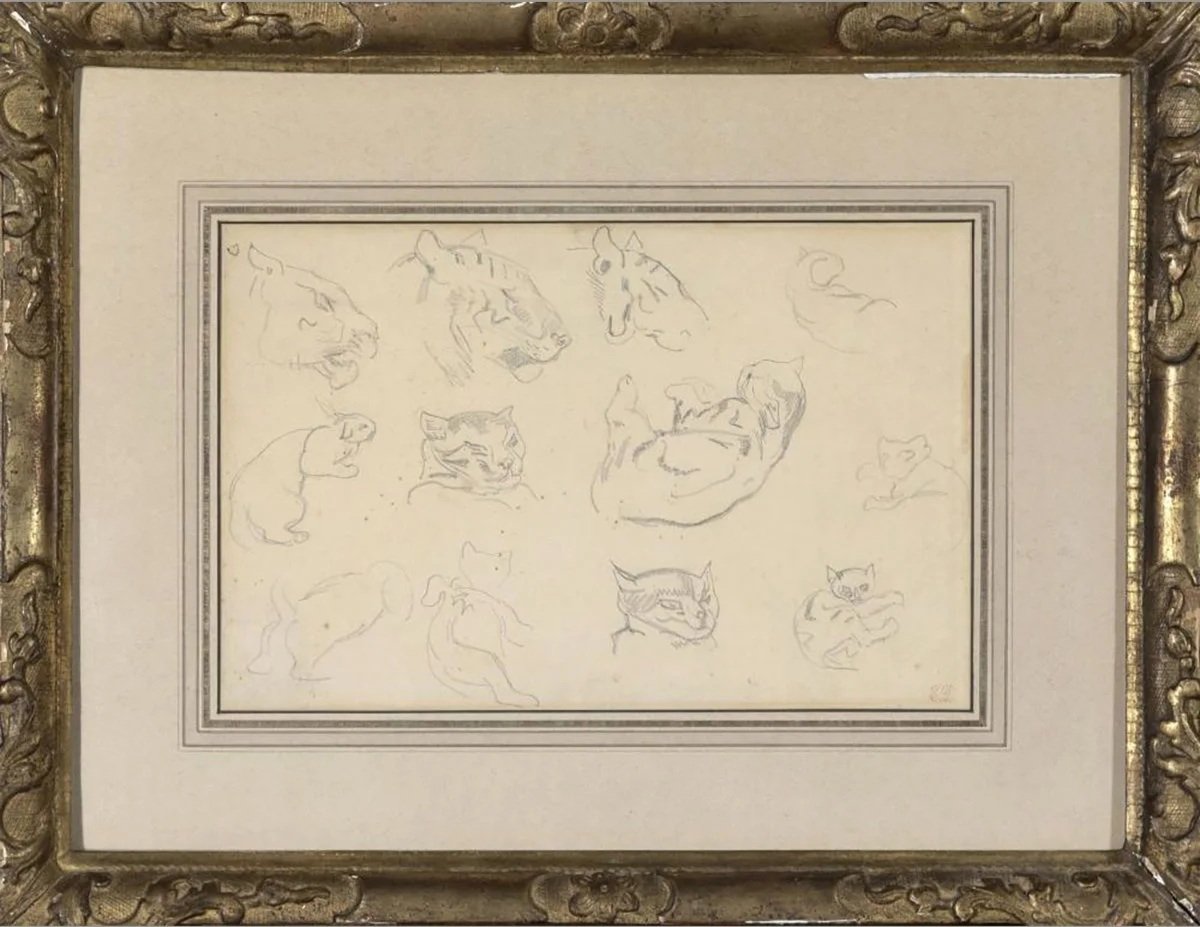 Ferdinand-Victor-Eugene-Delacroix-Cat+Studies-Paintings-Drawings-Art-Blackburn-1.jpg