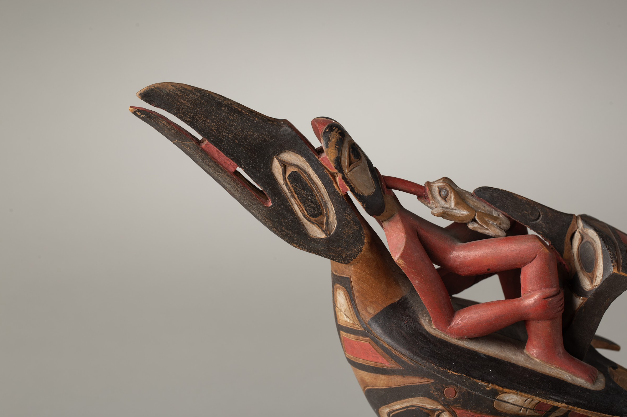 Tlingit Raven Rattle, Documented 1893 Label